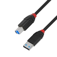 - Câble USB - USB type A (M) pour USB Type B (M) - USB 3.1 Gen1 - 10 m - rond, actif - noir