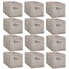 Kigima Lot de 12 boîtes de congélation rectangulaires colorées 2,5 l Kigima Lot de 12 boîtes de congélation rectangulaires colorées 2,5 l