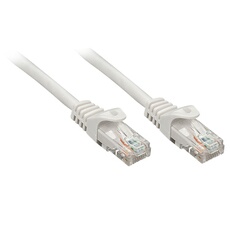 Basic - Cordon de raccordement - RJ-45 (M) pour RJ-45 (M) - 2 m - UTP - CAT 6 - moulé, sans crochet - gris