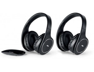 HP Easy Digital bundle - Ecouteurs - circum-aural - sans fil - noir (pack de 2)