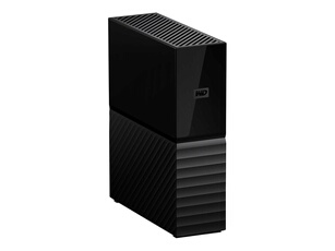WD My Book WDBBGB0180HBK - Disque dur - chiffré - 18 To - externe (de bureau) - USB 3.0 - AES 256 bits - noir