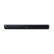 Barre de son Sharp HT-SB107 - Barre de son - pour TV / moniteur - sans fil - Bluetooth - noir mat