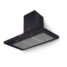Hotte décorative murale Roblin BALTIC 900 NOIR