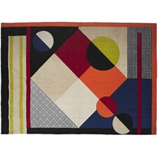 - Tapis en coton Patchwork 120 x 170 cm