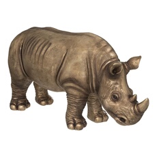 - Rhinocéros décoration extérieur MGO - Doré - MGO