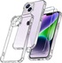 Coque et étui téléphone mobile Little Boutik Coque Pour iPhone 16e Silicone Transparente Angles Coque et étui téléphone mobile Little Boutik Coque Pour iPhone 16e Silicone Transparente Angles