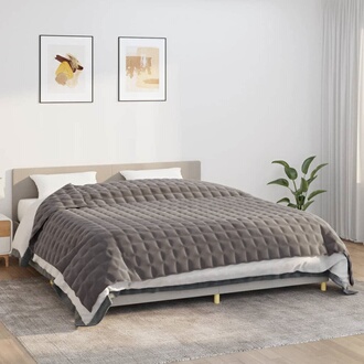 Elegant Couverture Lestée - Couverture Pondérée Crème Clair 135x200 Cm 6 Kg Tissu Unique Elegant Couverture Lestée - Couverture Pondérée Crème Clair 135x200 Cm 6 Kg Tissu Unique