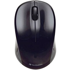 Wireless Mouse GO NANO - Souris - optique - sans fil - RF - récepteur sans fil USB - noir