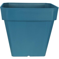 Bac a fleurs carré SOLEILLA - Plastique - 50x50 cm - Bleu