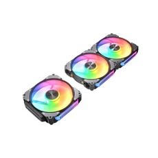 Pack de 3 ventilateurs PC Corsair RS120 120 mm noir Pack de 3 ventilateurs PC Corsair RS120 120 mm noir
