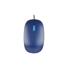 Flame - Souris - droitiers et gauchers - optique - 3 boutons - filaire - USB - bleu