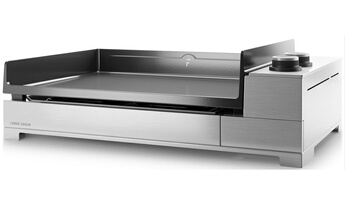 FORGE ADOUR Plancha électrique 60 cm chassis inox Premium E 60 I - vue 2