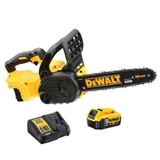 Tronçonneuse 18V XR guide de 30 cm - - avec 1 batterie 18V 5.0AH - chargeur - DCM565P1