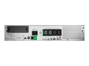 Smart-UPS 750VA LCD RM - Onduleur (rack-montable) - CA 230 V - 500 Watt - 750 VA - Ethernet, RS-232, USB - connecteurs de sortie : 4 - 2U - noir -