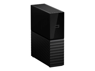 WD My Book WDBBGB0120HBK - Disque dur - chiffré - 12 To - externe (de bureau) - USB 3.0 - AES 256 bits - noir