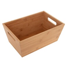Five Simply Smart - Panier de Rangement Natureo - Bambou - 30cm
