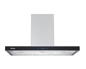 Hotte décorative murale 90cm 69db 645m3/h inox ah2439