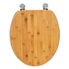 FIVE Simply Smart Abattant WC Bois 45cm Noir - Charnières Faciles