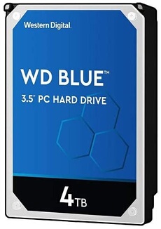 WD Blue WD40EZAZ 4TB 3.5in SATA HDD 5400rpm