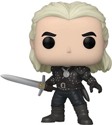 Figurine Pop TV Witcher Geralt with chase Modèle aléatoire