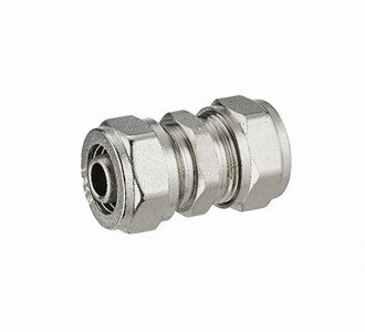 Collier Double Pour Tube Multicouche Gainé 16 Mm - Lot De 15 - Fixation à Frapper - Diamètre Gaine 25 Mm