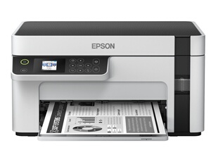 EcoTank ET-M2120 - Imprimante multifonctions - Noir et blanc - jet d'encre - A4/Legal (support) - jusqu'à 15 ppm (impression) - 150 feuilles - USB,