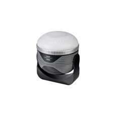 Lampe portable LED polyvalente, rechargeable, OLI, 350 lumen, avec haut-parleur bluetooth (IP44)