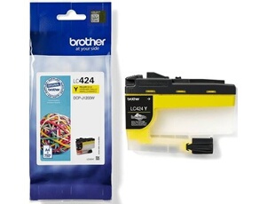 Brother LC424Y Jaune - vue 3