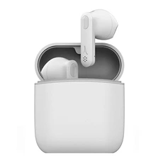 Oreillette et Kit mains-libres Akashi Ecouteurs Premium Sans Fil Bluetooth Blanc