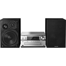 SC-PMX94 Chaîne stéréo AUX, Bluetooth, DAB+, CD, FM, audio haute résolution 2 x 60 W argent