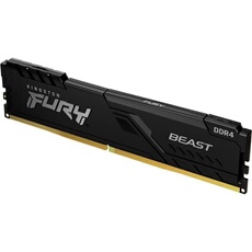 FURY Beast - DDR4 - module - 32 Go - DIMM 288 broches - 3200 MHz / PC4-25600 - CL16 - 1.35 V - mémoire sans tampon - non ECC - noir
