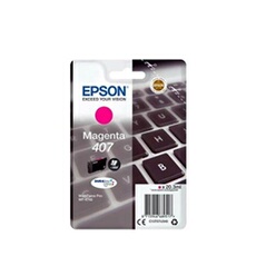 407 - 20.3 ml - taille L - magenta - original - cartouche d'encre - pour WorkForce Pro WF-4745, WF-4745DTWF