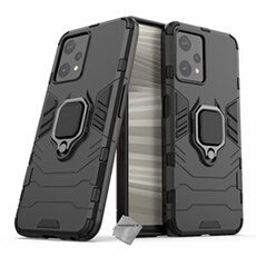Htdmobiles - Coque Rigide Anti-Choc pour Realme 9 Pro 5G - Noir