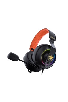 Casque Noir GAMING - PHONTUM PRO PRIX