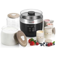 Naturamix Yaourtière 4 Pots De 150Ml + 2 Pots De 1.5L 20W Voluptea
