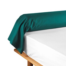 Plaid Polaire Paris Prix 125x150cm - Bleu Canard, 100% Polyester, Doux Et Chaud