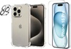 Coque Silicone Transparente Angles Renforces Pour iPhone 15 Little Boutik© - Téléphonie Coque Silicone Transparente Angles Renforces Pour iPhone 15 Little Boutik© - Téléphonie