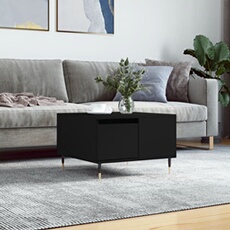 vidaXL - Table basse - Noir - 55x55x36,5 cm