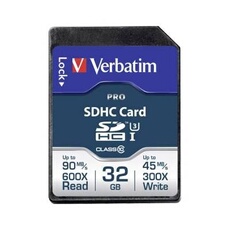 PRO - Carte mémoire flash - 32 Go - UHS Class 3 / Class10 - 300x/600x - SDHC UHS-I