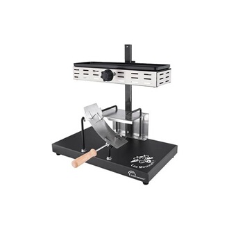 Little Balance Savoyarde 1/4 Meule Meuuuh…! – Raclette Traditionnelle 600W, Porte Coulissant, Inox/Noir Appareil A Fondue Little Balance Savoyarde 1/4 Meule Meuuuh…! – Raclette Traditionnelle 600W, Porte Coulissant, Inox/Noir Appareil A Fondue