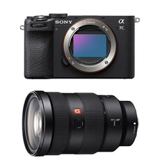 Appareil photo hybride Sony ALPHA 7C II NOIR + FE 24-70 f/2.8 GM