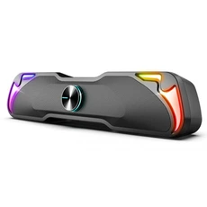 Enceinte PC Advance Enceinte PC sans fil SoundPhonic RGB Bluetooth Noir