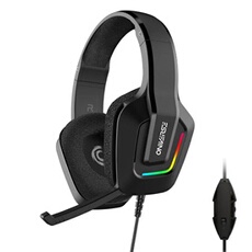 Casque gaming filaire LED Noir Multi