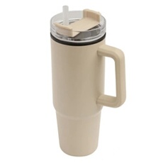 MUG DE VOYAGE 900ML BEIGE