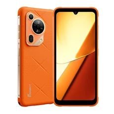 Smartphone FossiBot F112 Pro Téléphone Portable 6.88", 7150mAh, 24(8+16)Go+256Go, 50MP+16MP,Empreinte digitale,NFC,Dual SIM 5G smartphone-324g--Orange