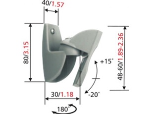 Support d'enceinte Vogel' VLB 200