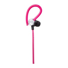 sport Waterproof - Ecouteurs - intra-auriculaire - montage sur l'oreille - filaire - jack 3,5mm - rose