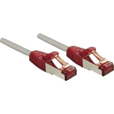 - Câble inverseur - RJ-45 (M) pour RJ-45 (M) - 10 m - SFTP, PiMF - CAT 6e - sans crochet - gris