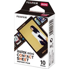 Pack de 10 photos Fujifilm Instax Mini Contact - vue 2