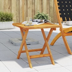 Vidaxl Table D'appoint De Jardin 40X40x40 Cm Bois D Acacia Massif